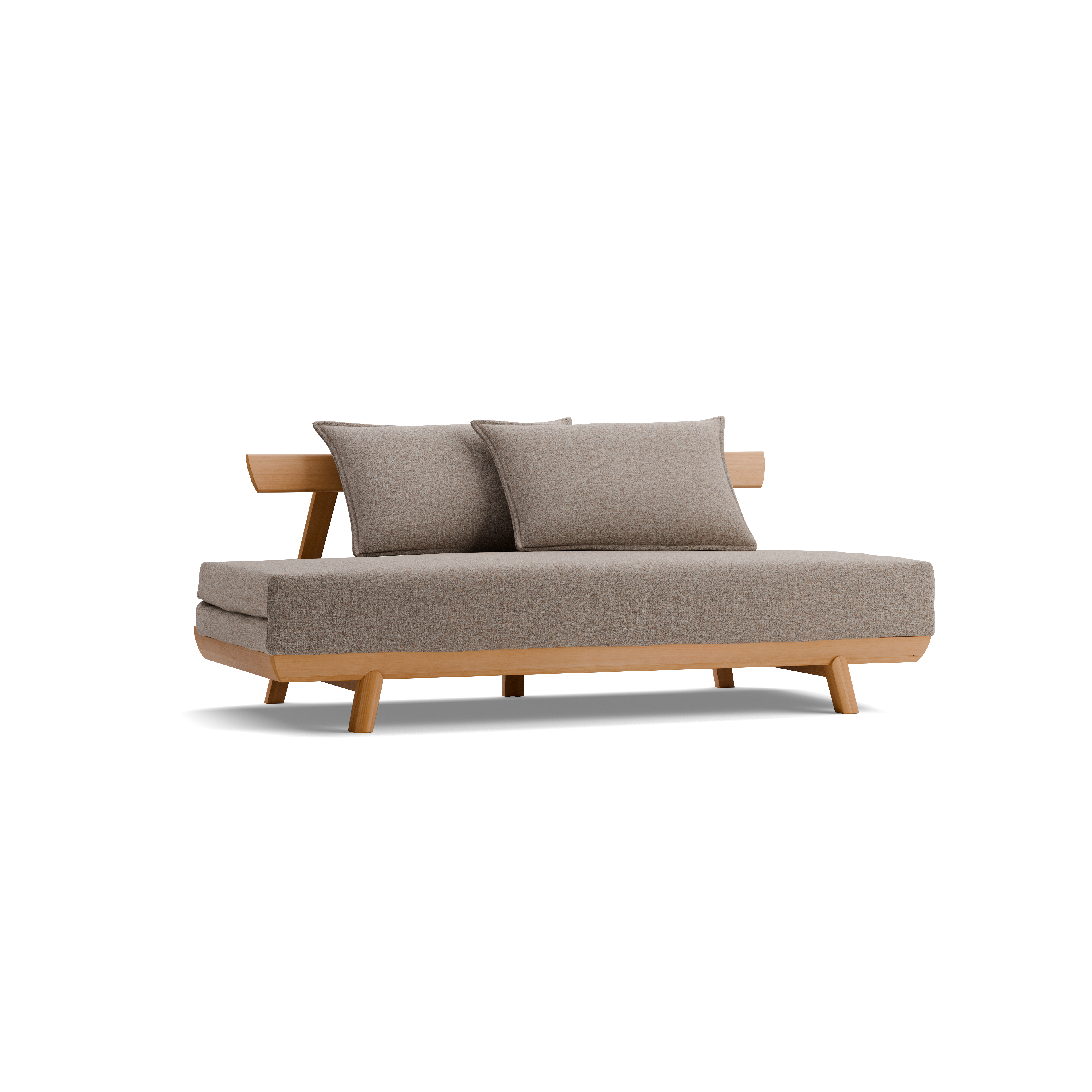 OUTLET - Bettsofa Doppio Polsterung 160x200 cm inkl. 2 Kissen