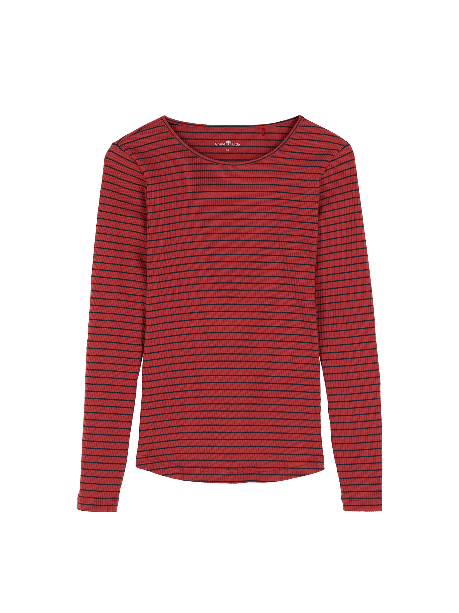 Langarmshirt aus Bio Baumwolle/Wolle