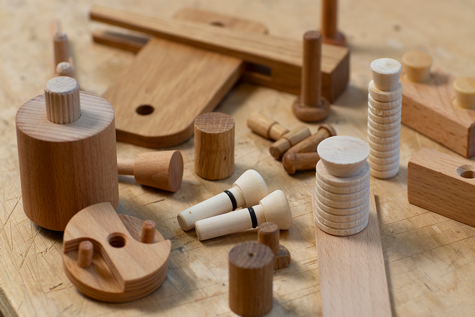 verschiedene Holzverbindungen