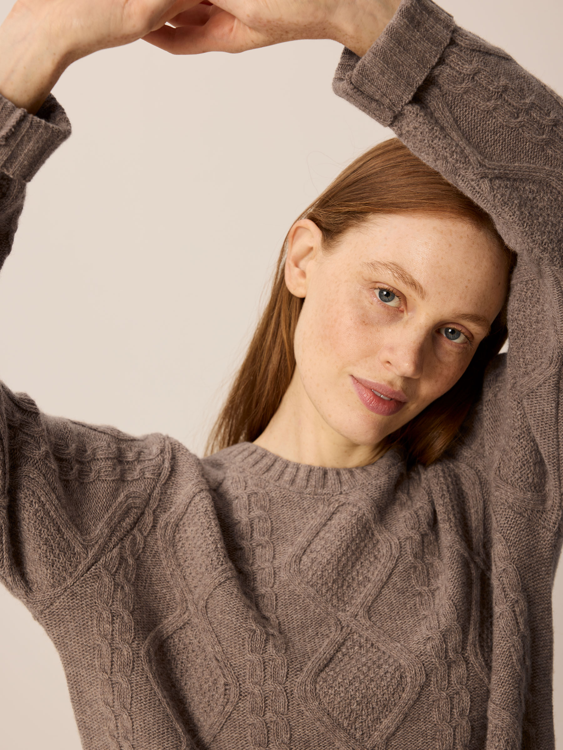 Pullover aus Bio Wolle