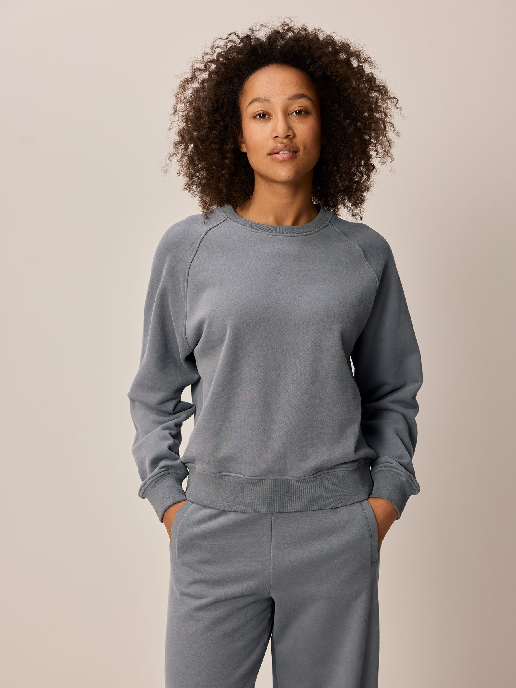 Sweatshirt aus Bio Baumwolle