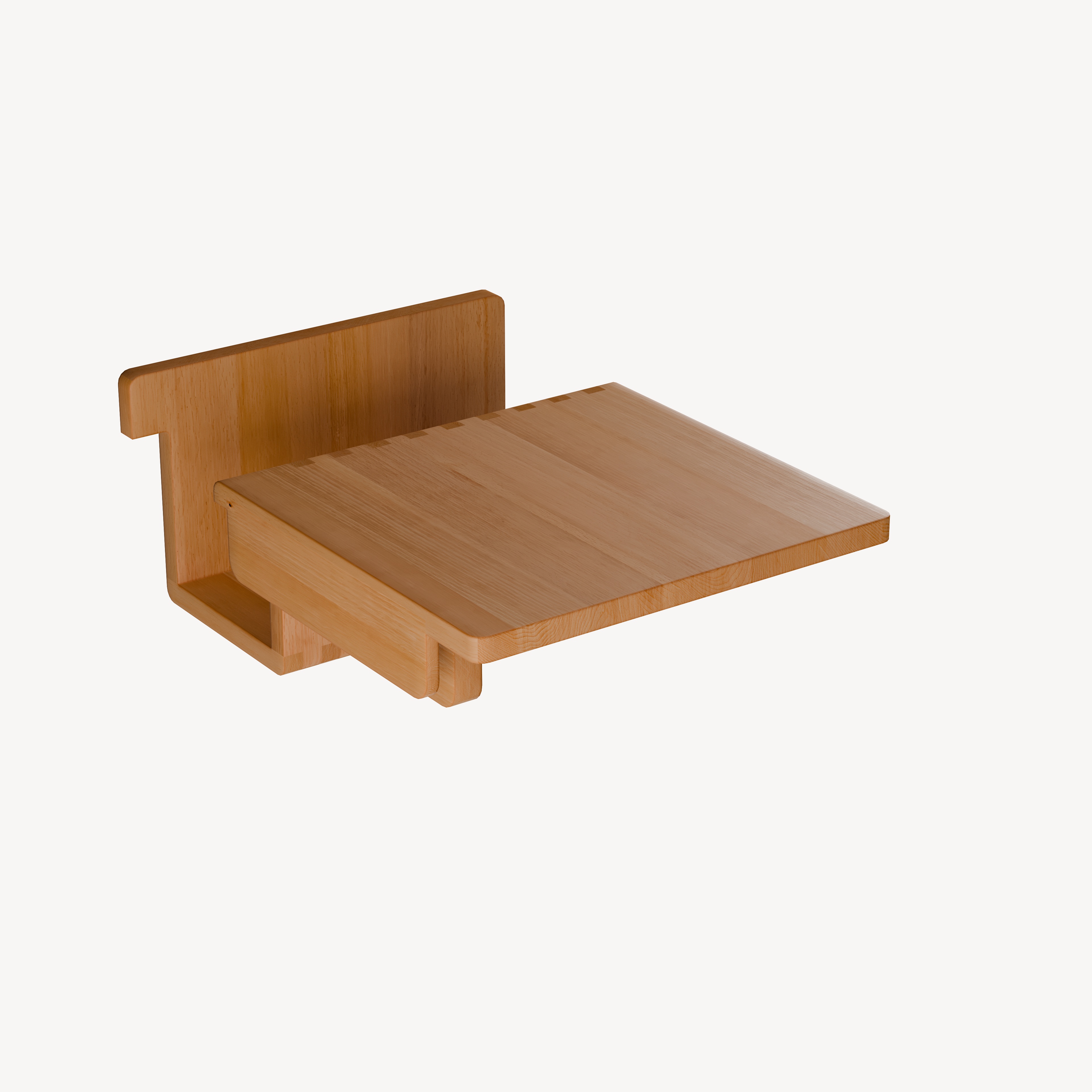Ablageboard Sidu mit Bücherfach