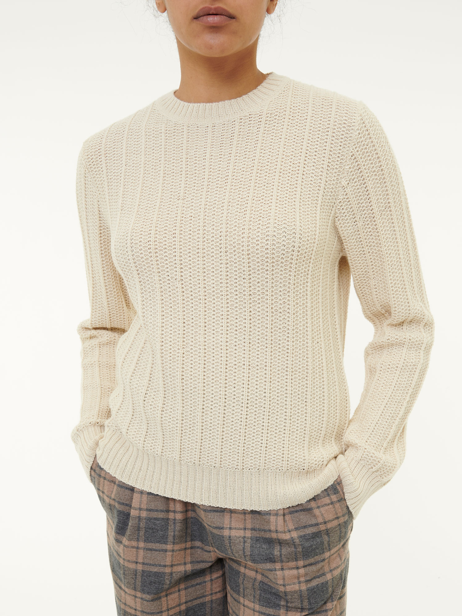Pullover aus Alpakawolle