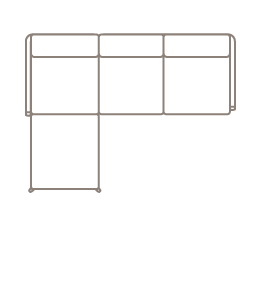 Skizze Ecksofa Linera
