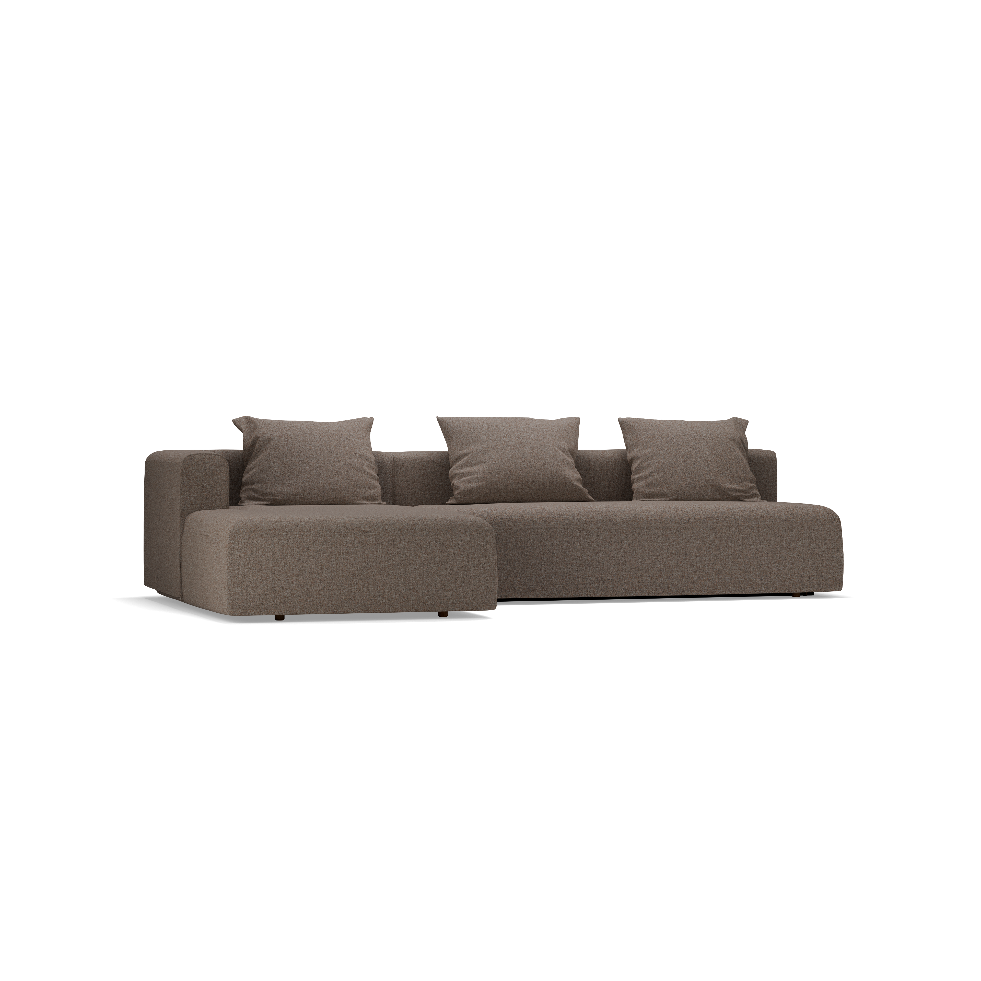 Lounge-Sofa Sereno mit Schlaffunktion, B 320,5 x T 180 cm