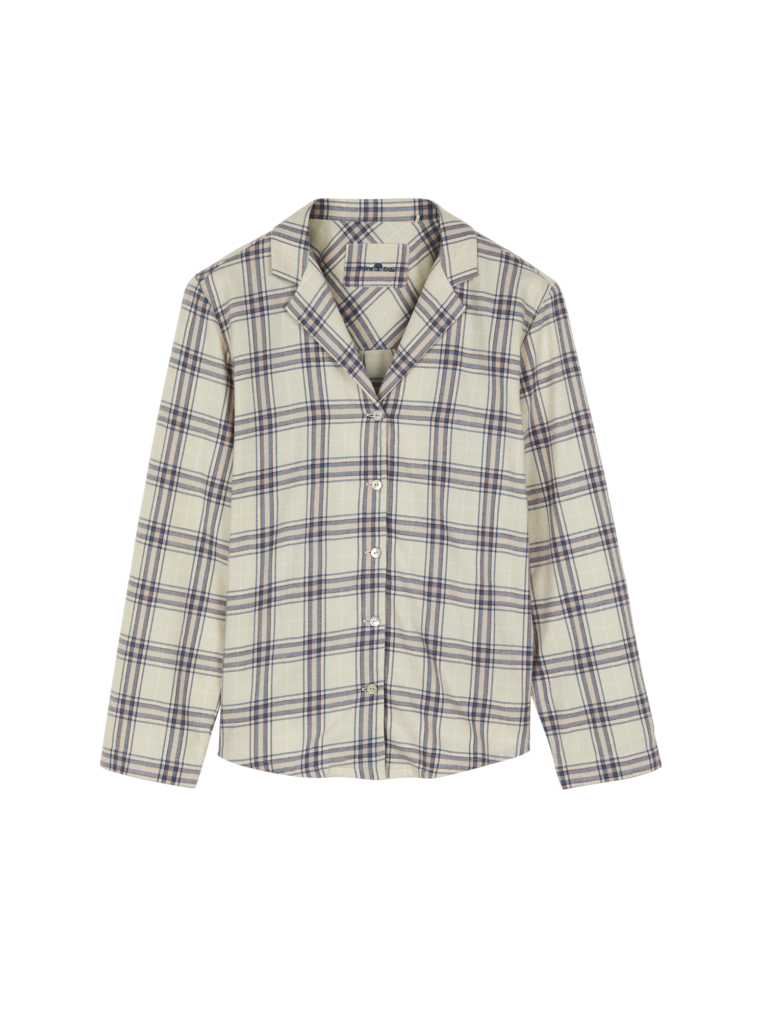 Pyjamahemd aus Bio-Baumwolle