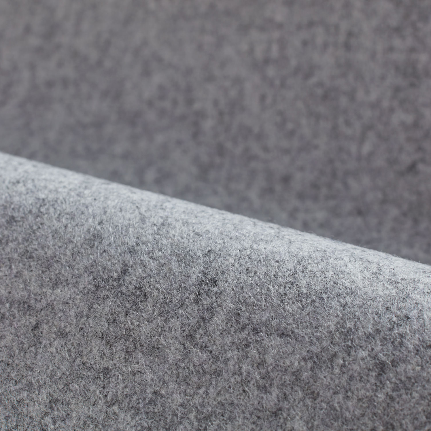 Stoffmuster Wollstoff Stavang Kiesel