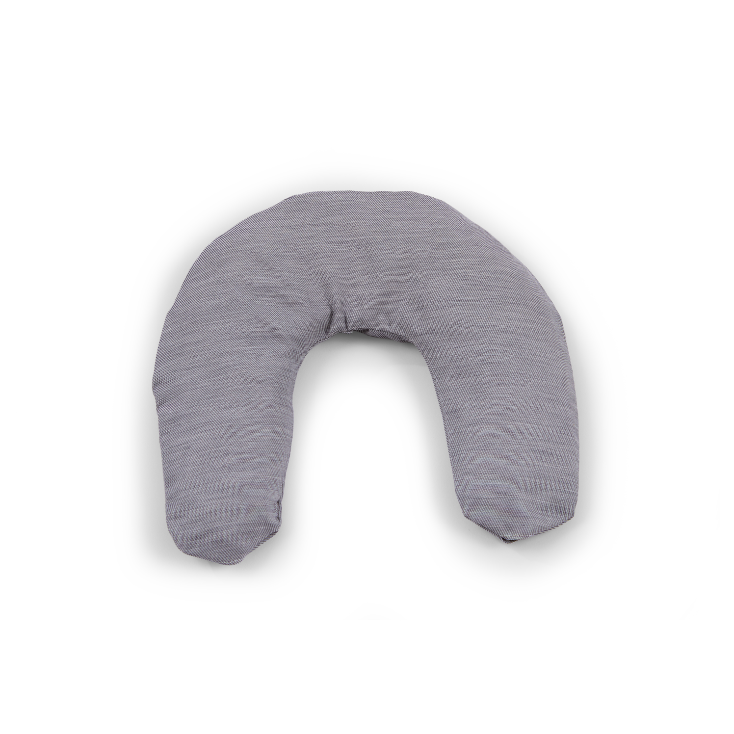 Set: Kirschkern-Wärmekissen halbmondförmig mit Überzug