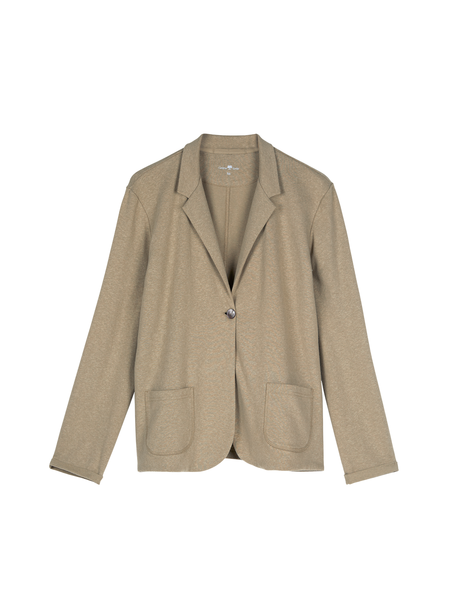 Jacke aus Bio Baumwolle/Hanf