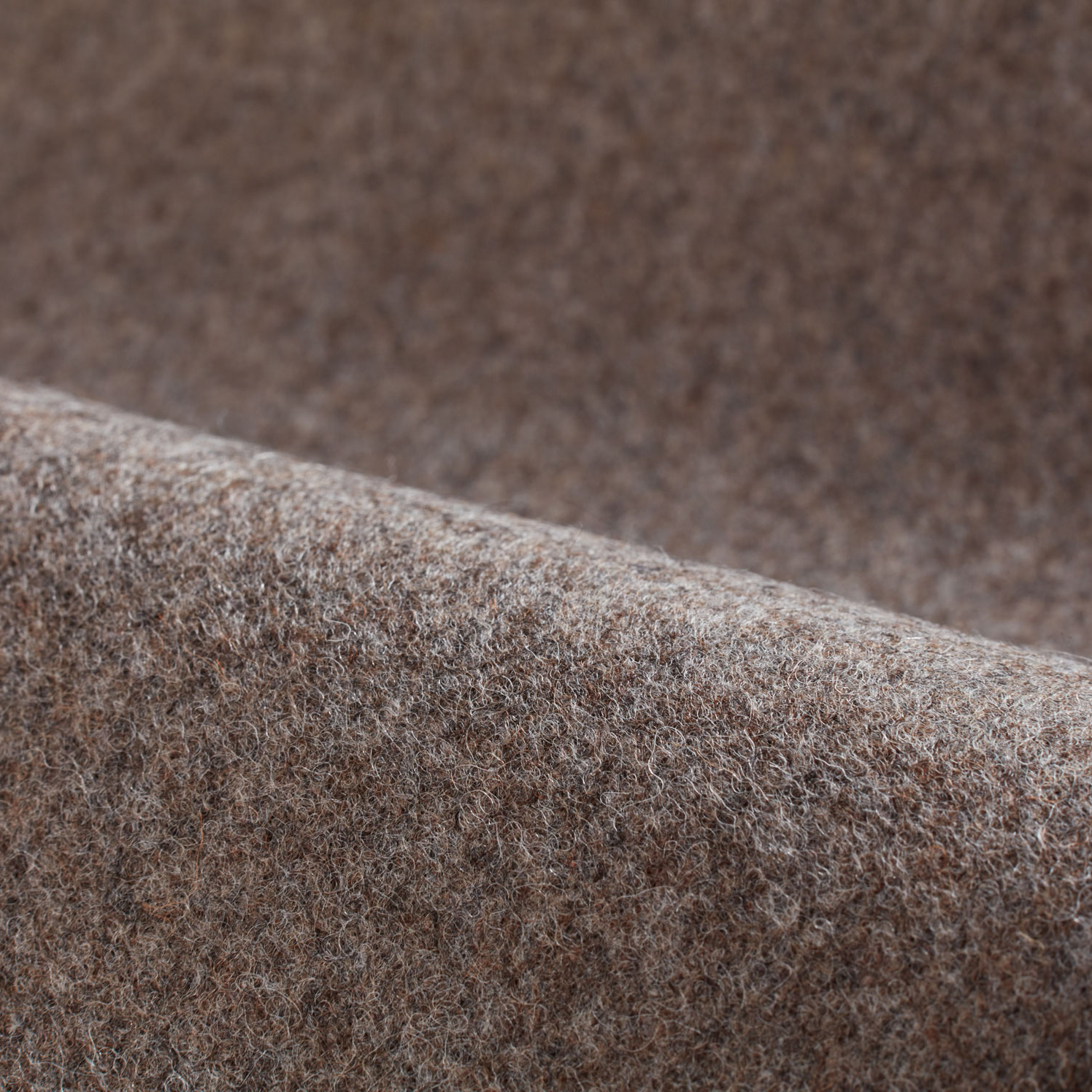 Stoffmuster Wollstoff Stavang Torf