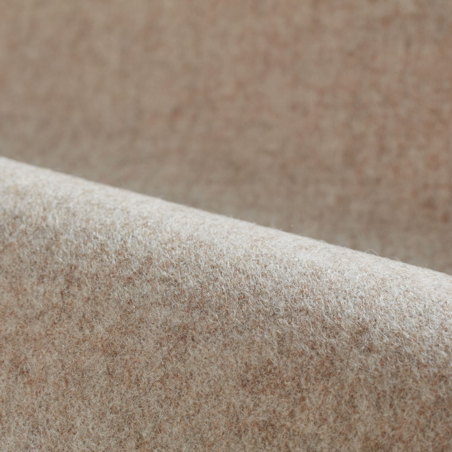 Stoffmuster Wollstoff Stavang Sand