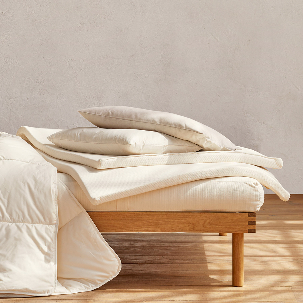 Bettwaren aus Naturmaterialien