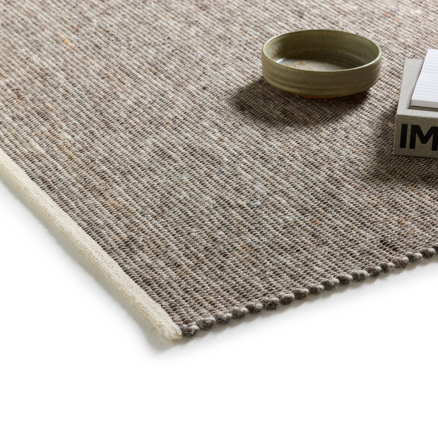 Wollteppich Linio Pur