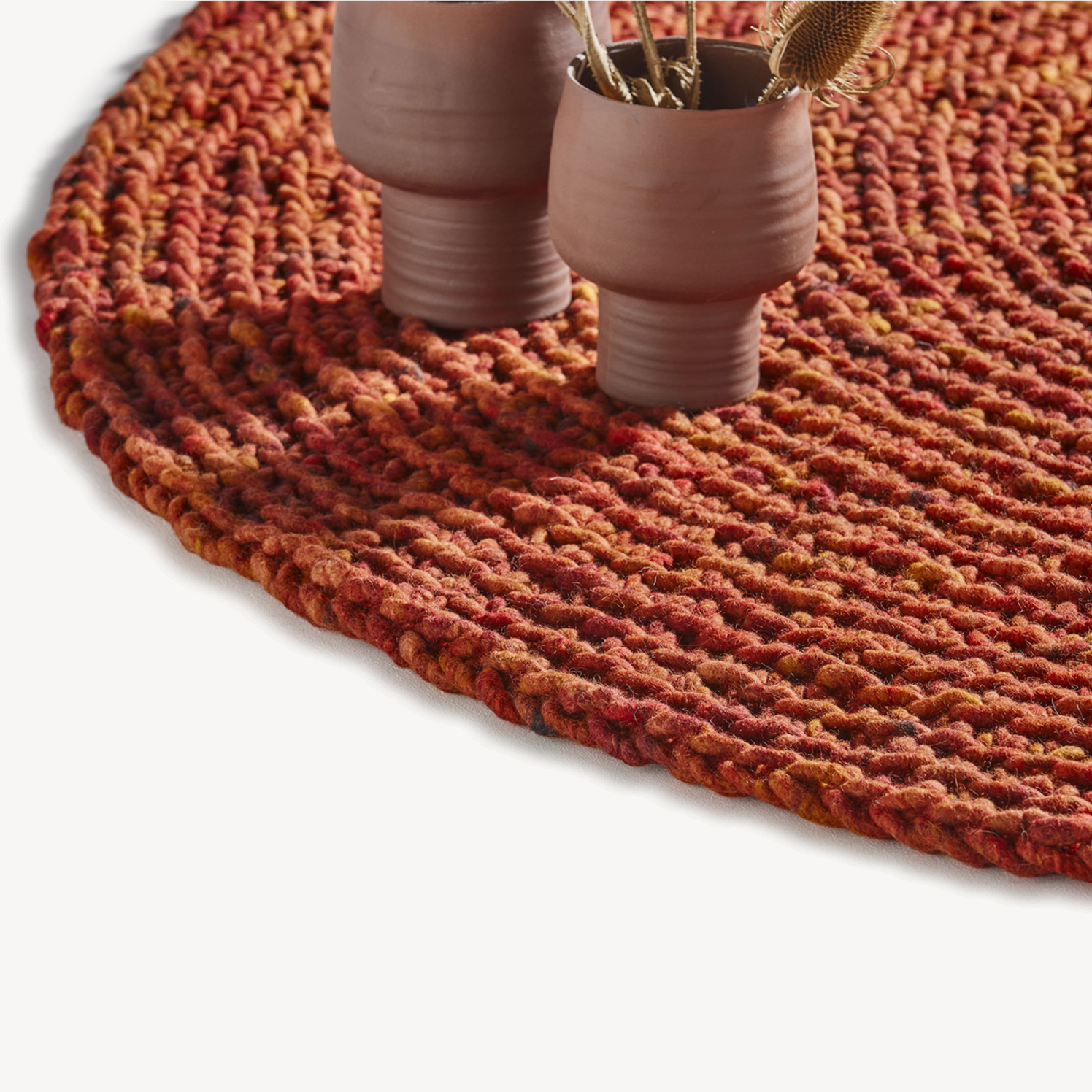 Wollteppich Maglia 100% Schafschurwolle