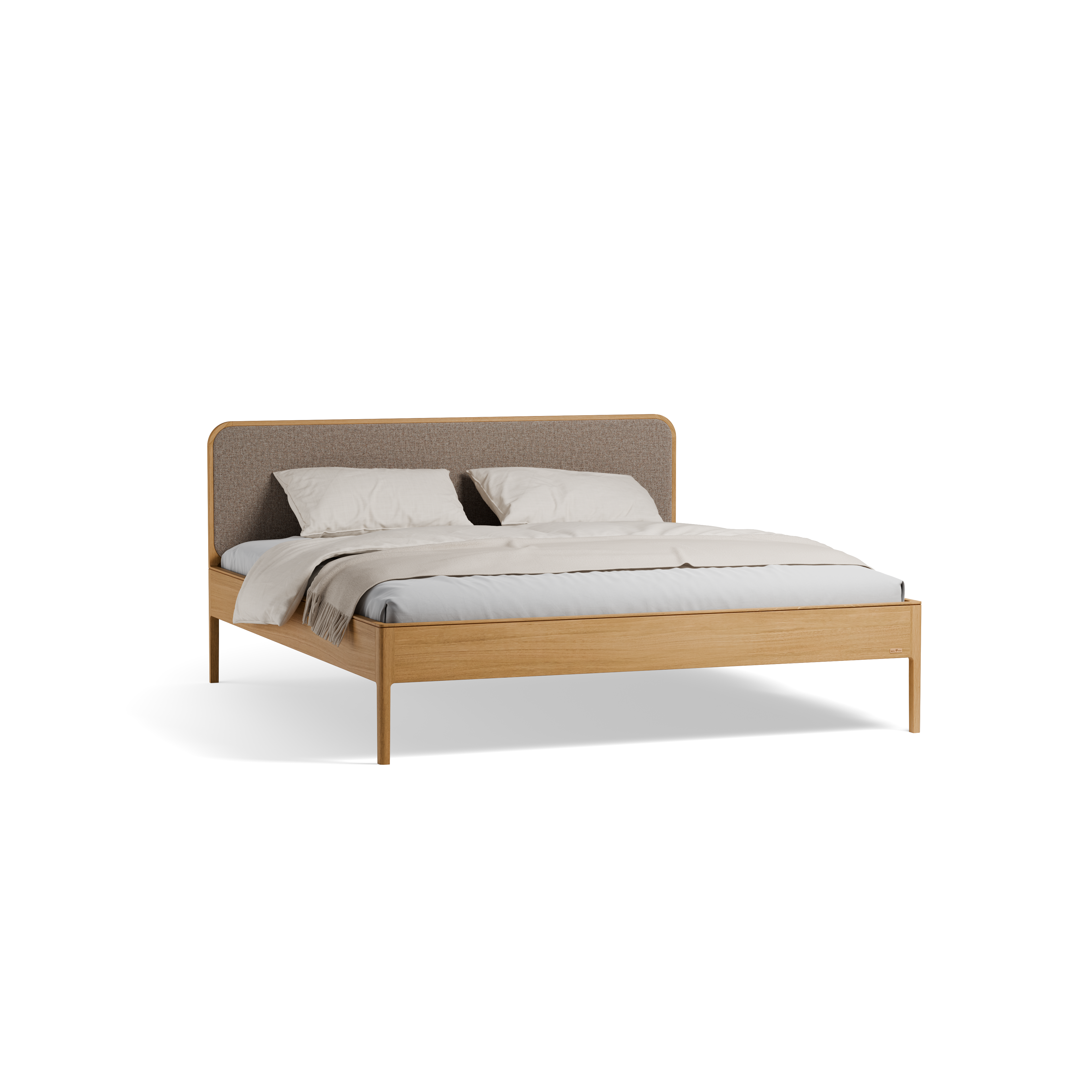 Bett Tenso mit Polsterbetthaupt