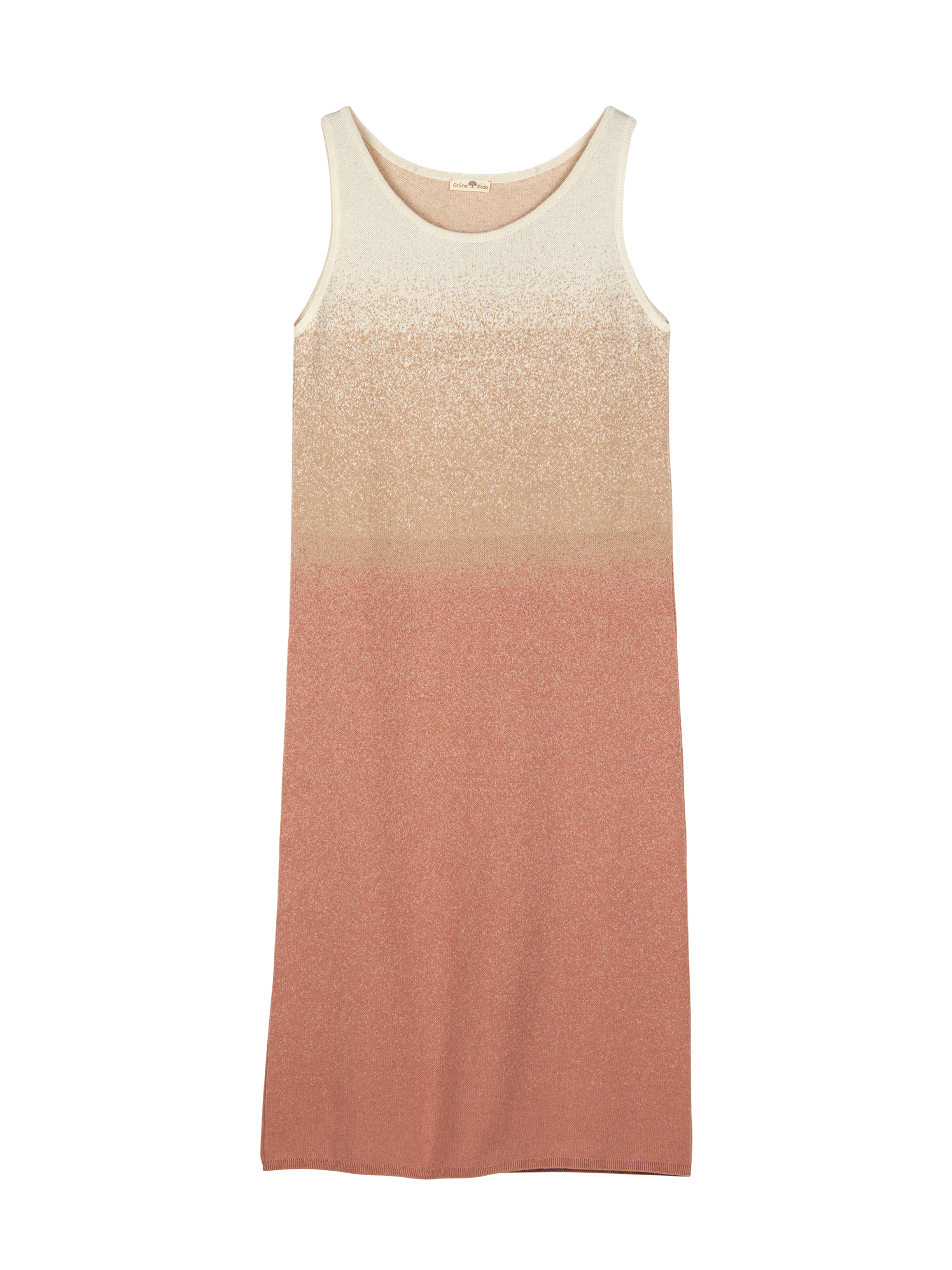 Strickkleid aus Bio-Baumwolle und Leinen