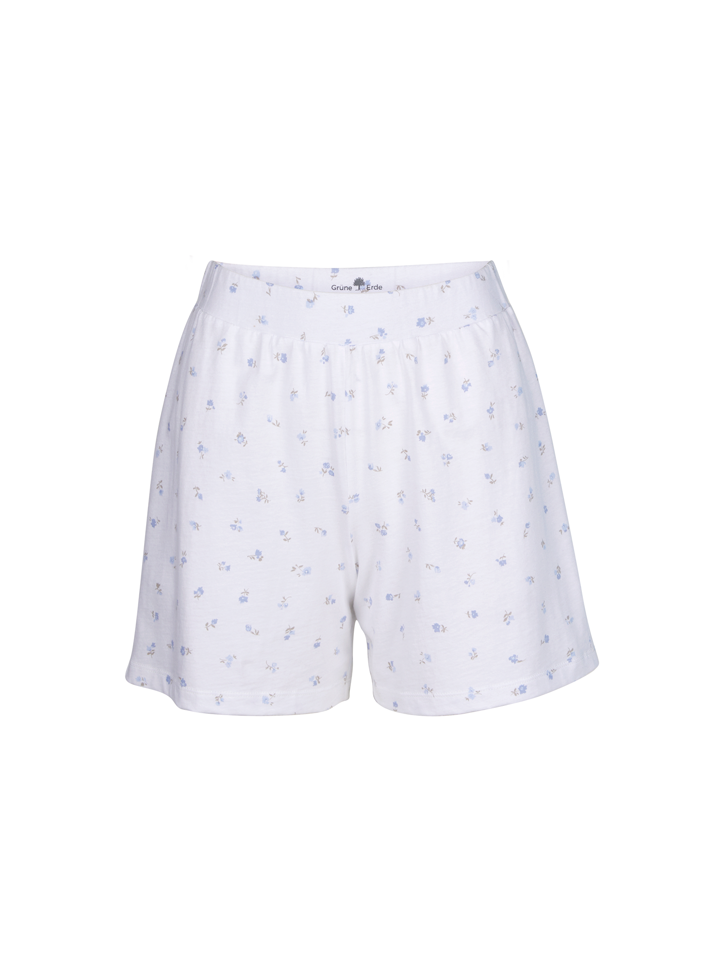 Kurze Schlafhose aus Bio-Baumwolle