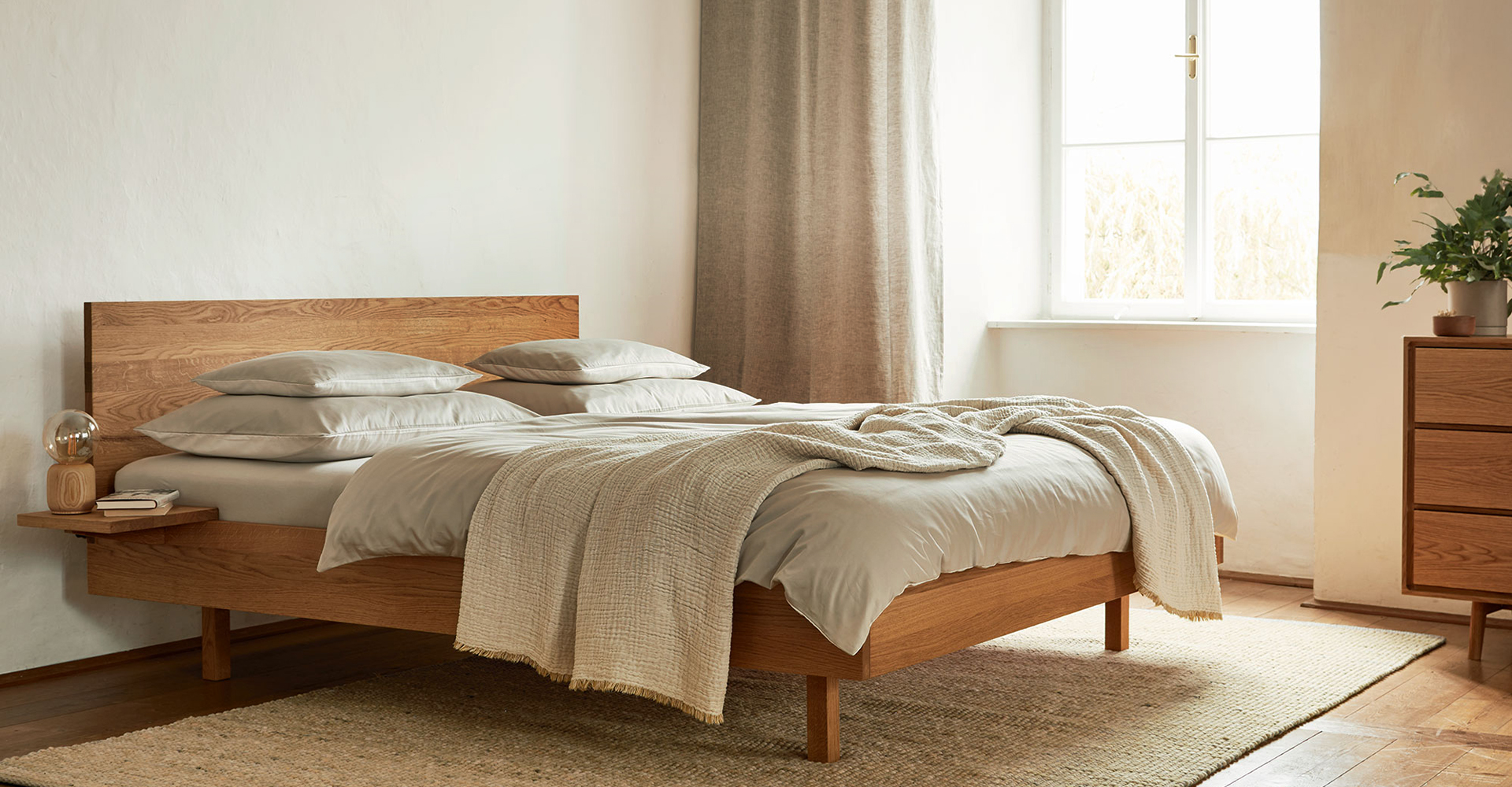 Massivholz Schlafzimmer Tesoro