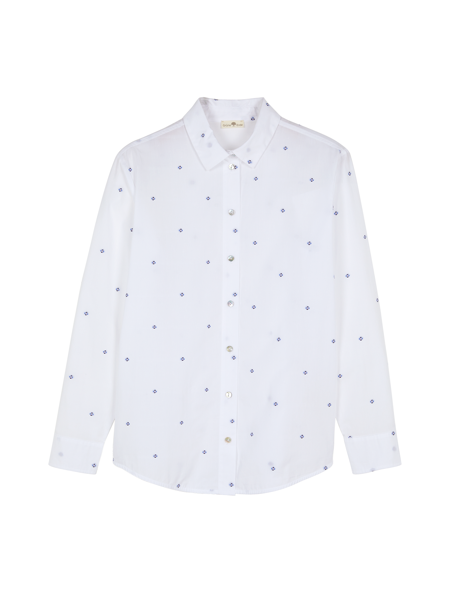 Hemdbluse aus Bio Baumwolle