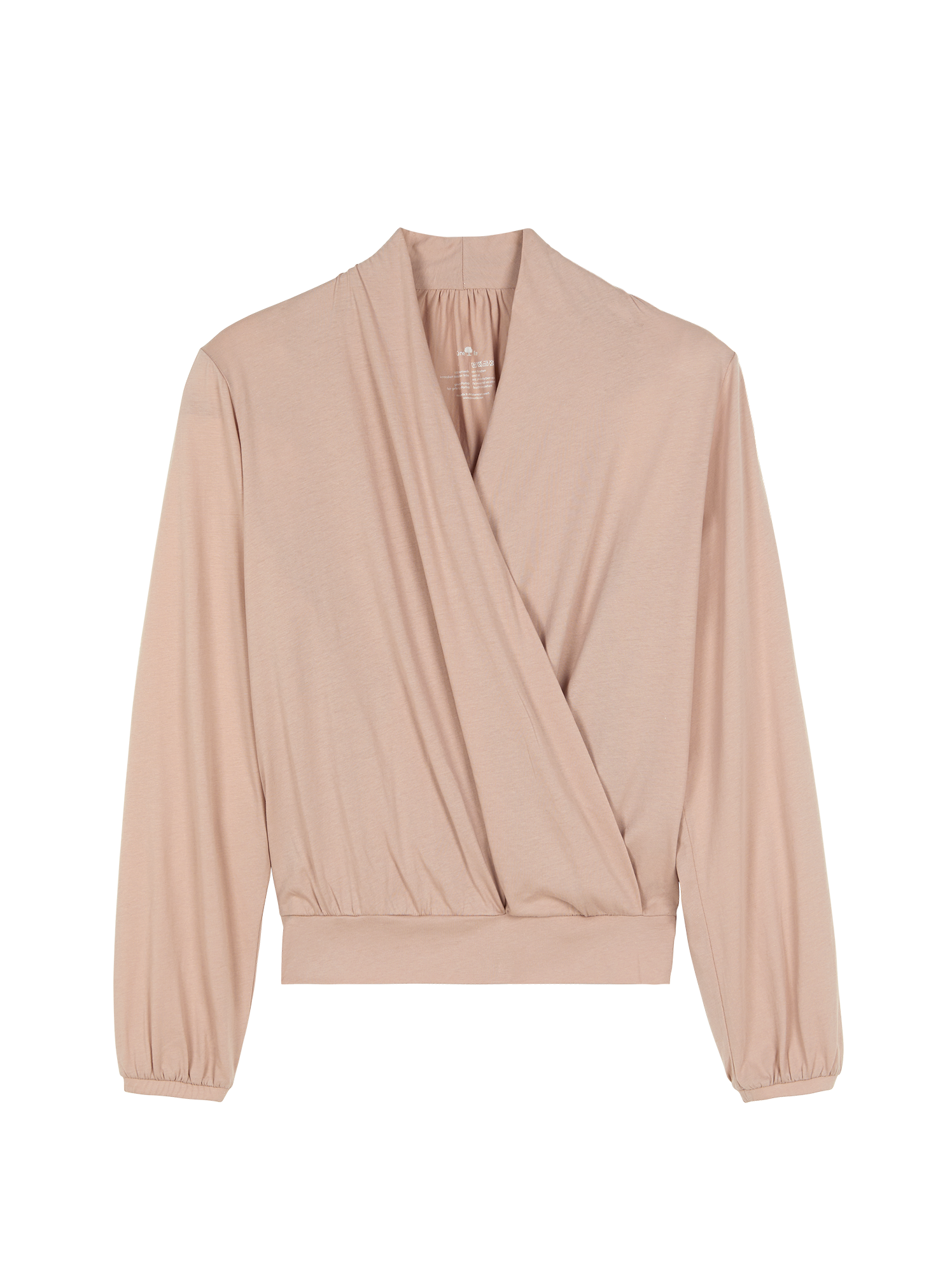 Wickelshirt aus Bio Baumwolle