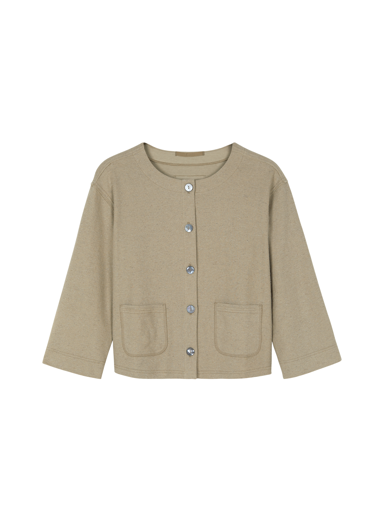 Jacke aus Bio Baumwolle/Hanf