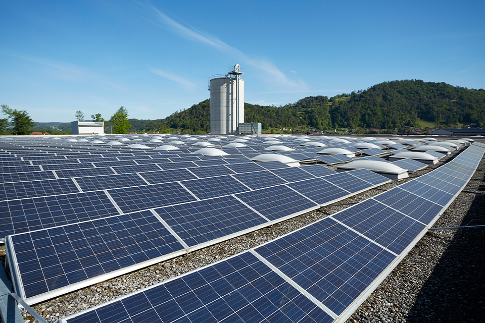 Photovoltaik Anlage für Grünen Strom
