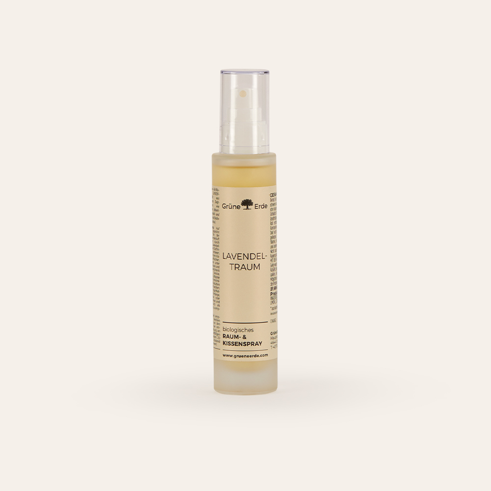 Lavendel Traum Raumspray vor weißem Hintergrund