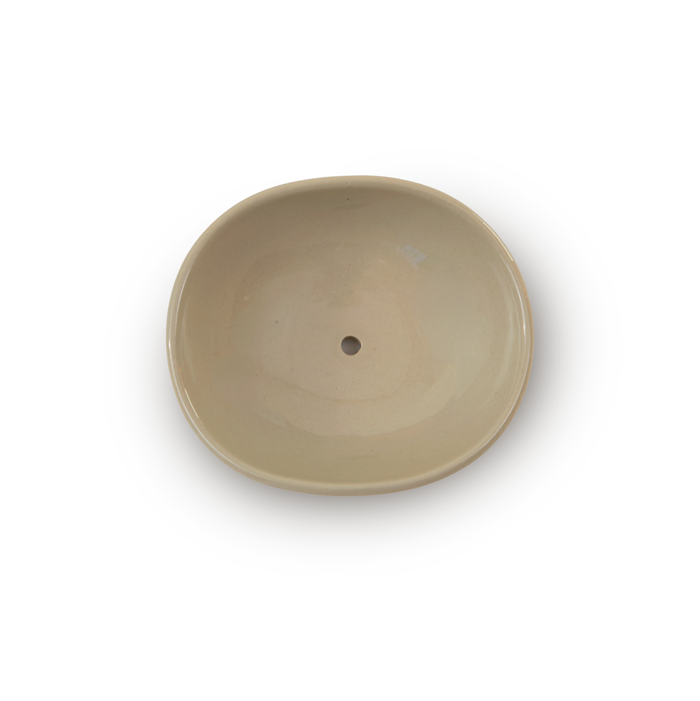Seifenschale aus Keramik oval
