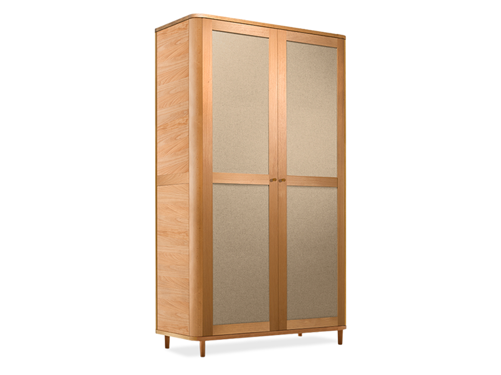 Tonda kleiderschrank 2 türig, b 120,2 cm x t 60,2 cm x h 210 cm ...