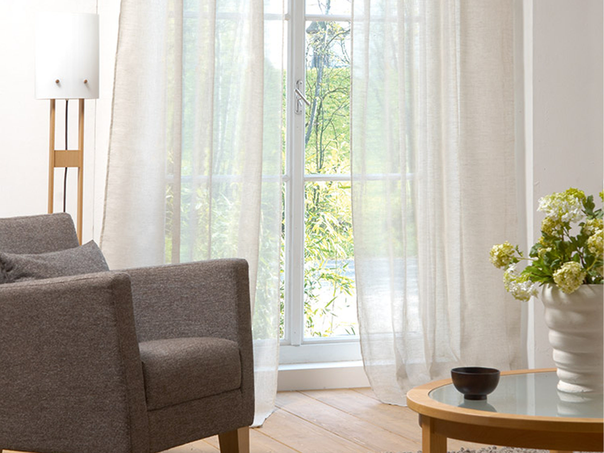 Meterware Baumwoll Voile