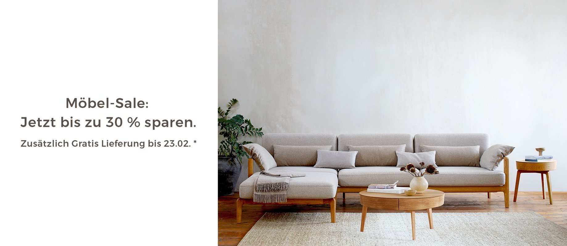 Gratis Lieferung und Möbel Sale