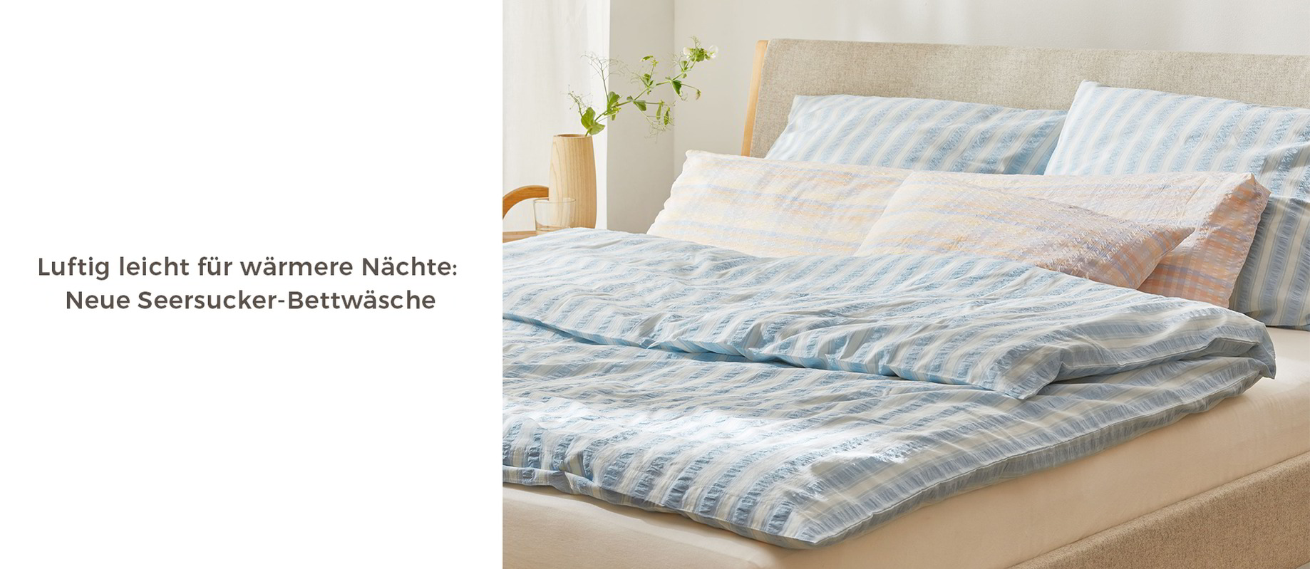 Bettwäsche Seersucker