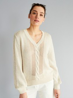 Pullover-Langarm, off white Pullover-Langarm, off white