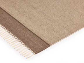 Wollteppich Kelim Trivia, Sand