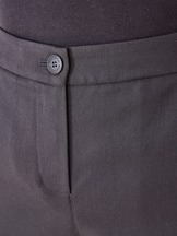 Marlenehose-Cool Wool, schwarz