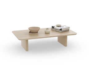  Sofatisch Lana 110 x 60 x 26,5 cm, Esche