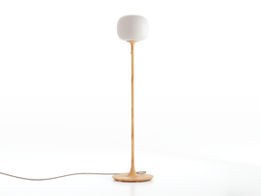 Stehlampe Tando, Buche