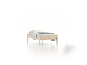 Bett Alpina ohne Betthaupt, 90 x 200 cm, Zirbe