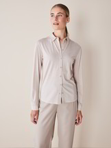 Blusenshirt Langarm, stein