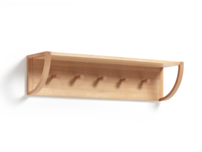 Board Vela Garderobenelement mit Haken, Buche