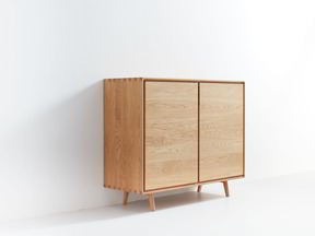 Highboard Tesoro 2-türig, Eiche