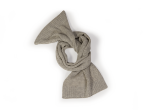 Schal-Strick, grau melange, one size