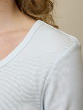 Langarmshirt aus Bio Baumwolle/Wolle, 31 eisblau