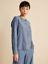 Blusenjacke, denim chambray