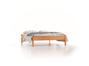 Bett Alpina ohne Betthaupt, 160 x 200 cm, Buche