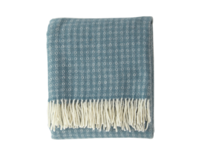 Wohndecke Antonia, pastellblau