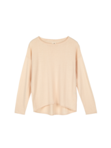 Pullover aus Bio-Baumwolle, creme