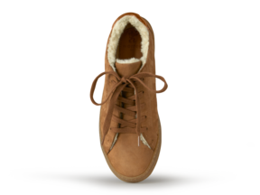 gefütterter Halbschuh, tobacco