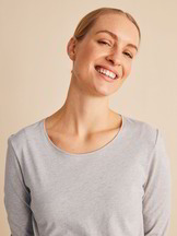 Shirt Langarm, natur melange