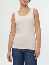 Top aus Bio Baumwolle, 72 light rose